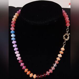 Multicolor Beaded Necklace J160
